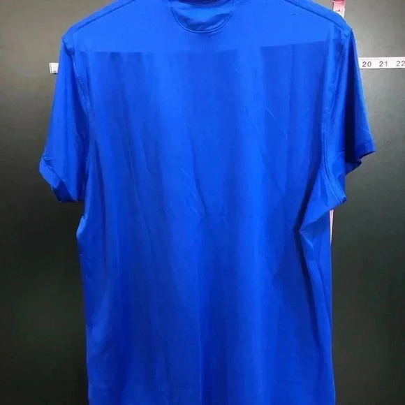 Under Armour Royal Blue Button-Up Tee - Picture 2 of 8